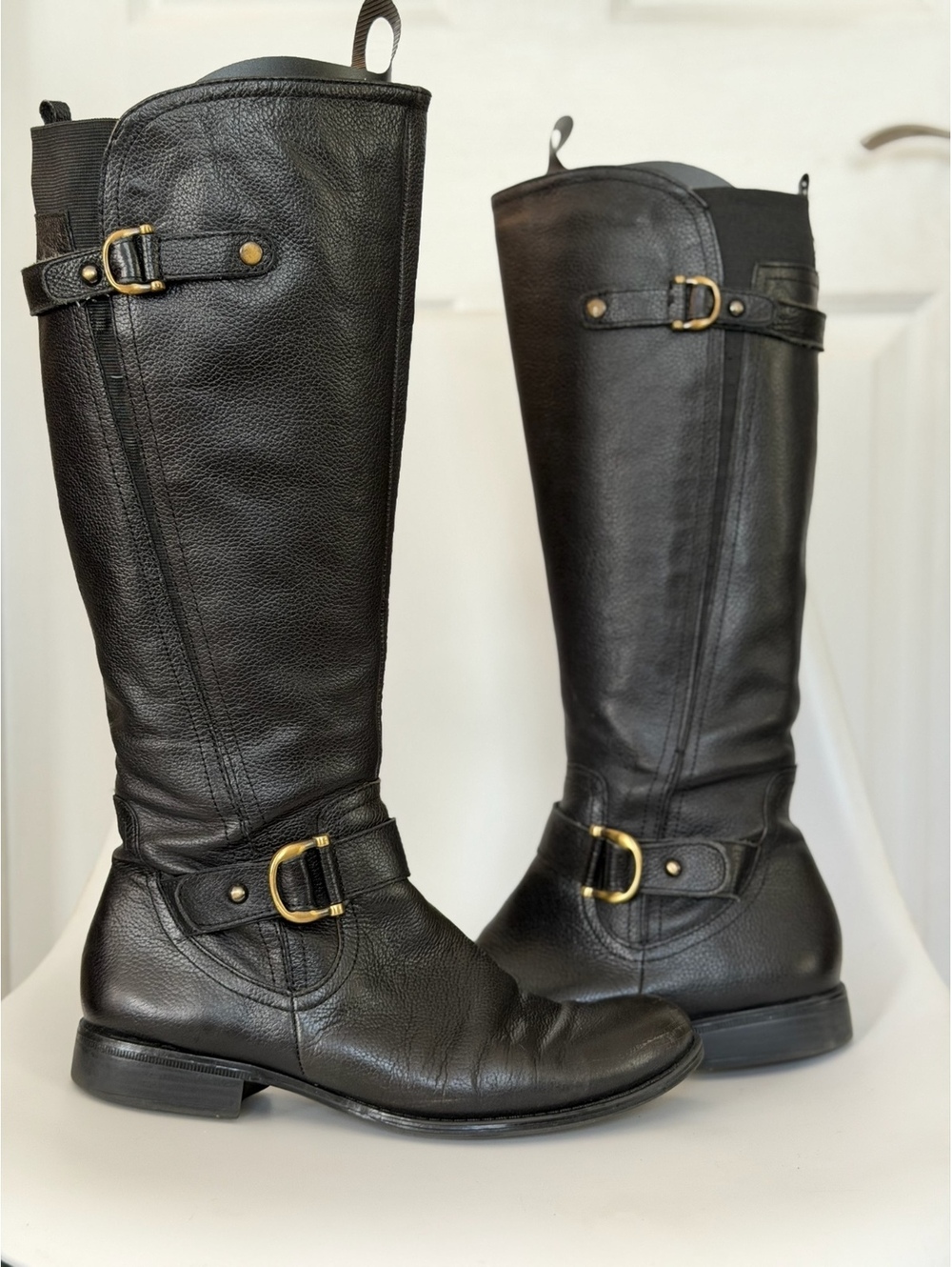 Naturalizer black knee high boots